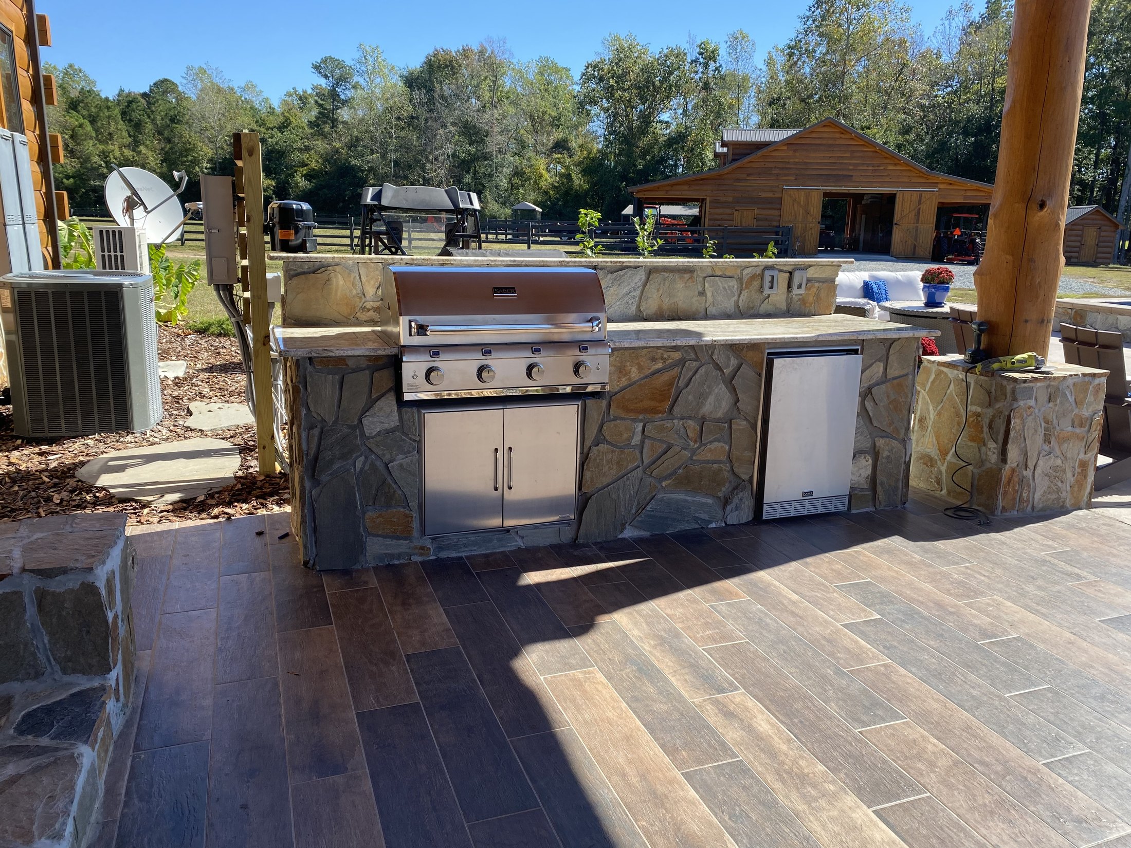 Custom Outdoor Kitchens by JW Masonry SC